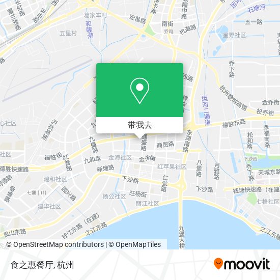食之惠餐厅地图