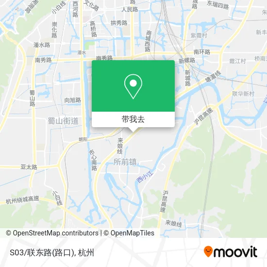 S03/联东路(路口)地图