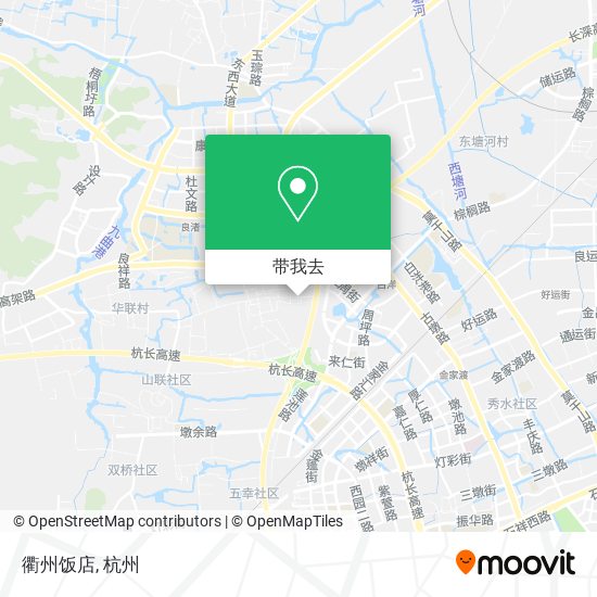 衢州饭店地图