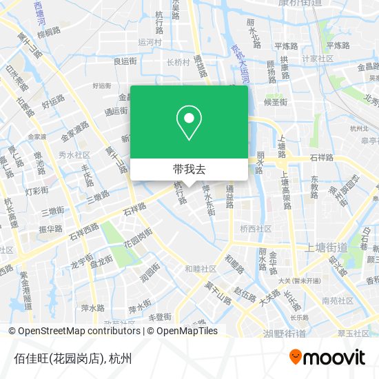 佰佳旺(花园岗店)地图