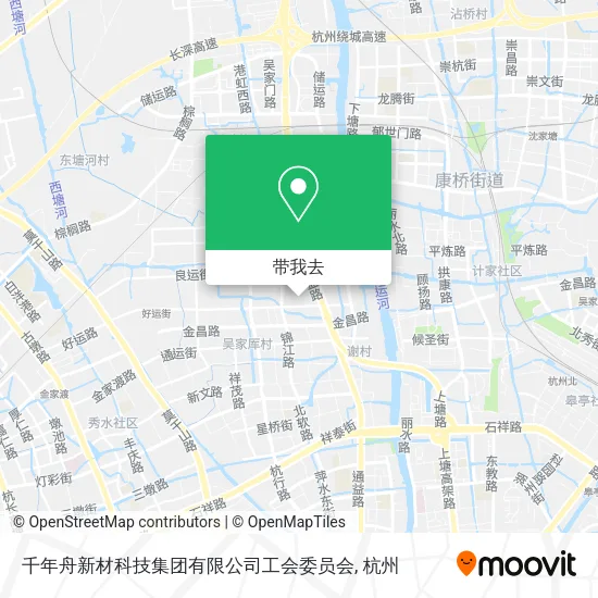 千年舟新材科技集团有限公司工会委员会地图