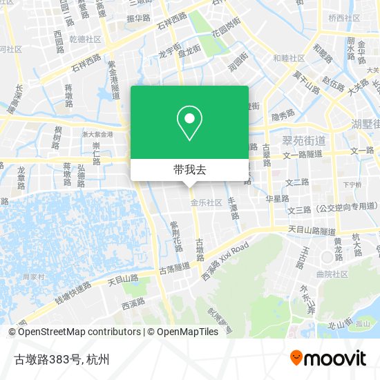 古墩路383号地图