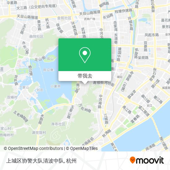 上城区协警大队清波中队地图