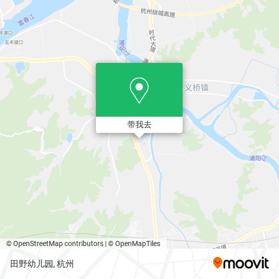 田野幼儿园地图