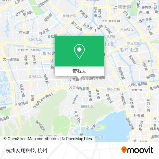 杭州友翔科技地图