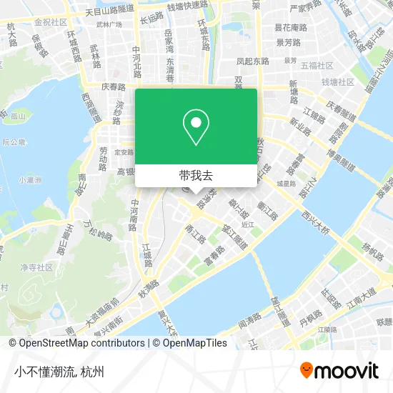 小不懂潮流地图