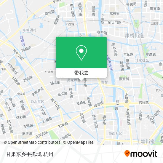 甘肃东乡手抓城地图