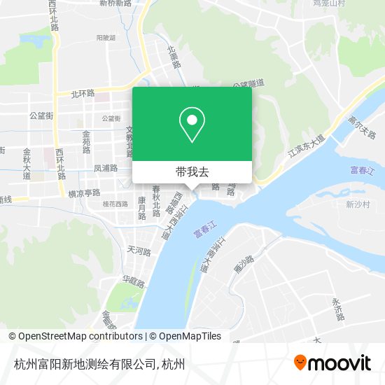 杭州富阳新地测绘有限公司地图