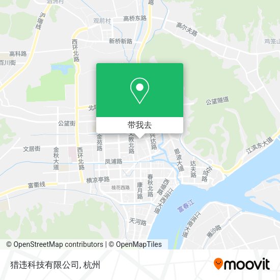 猎违科技有限公司地图