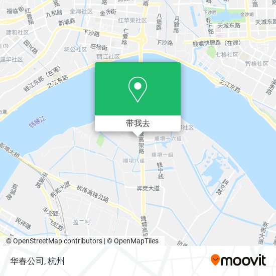 华春公司地图