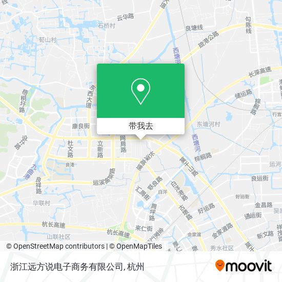 浙江远方说电子商务有限公司地图