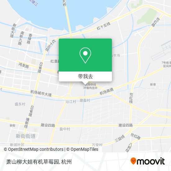 萧山柳大姐有机草莓园地图
