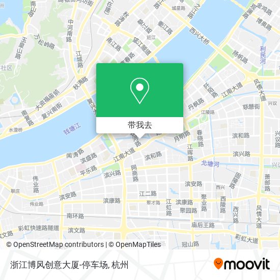 浙江博风创意大厦-停车场地图