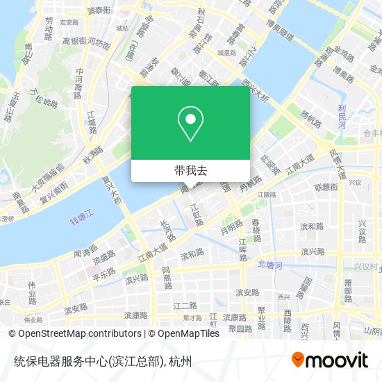 统保电器服务中心(滨江总部)地图