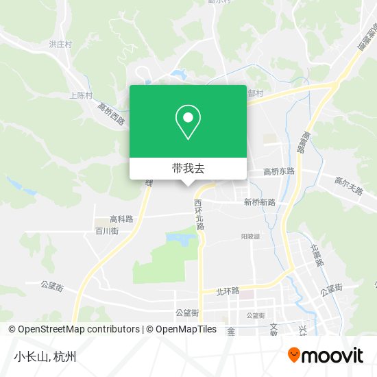 小长山地图