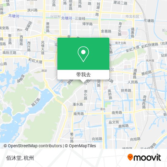 佰沐堂地图