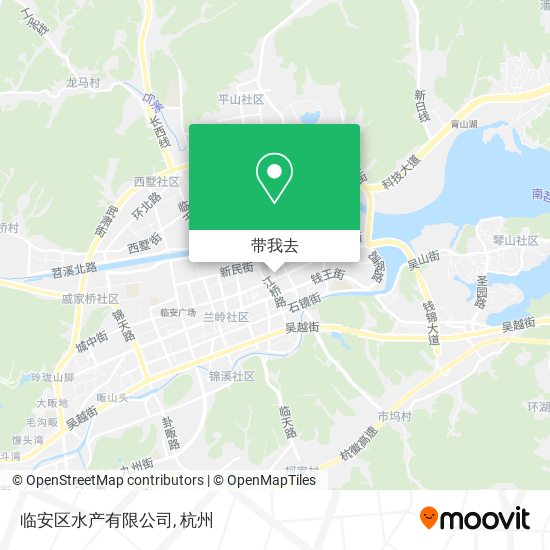 临安区水产有限公司地图