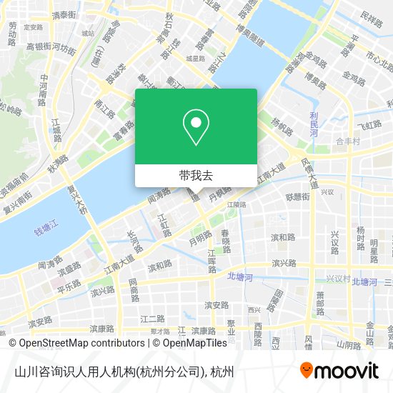 山川咨询识人用人机构(杭州分公司)地图