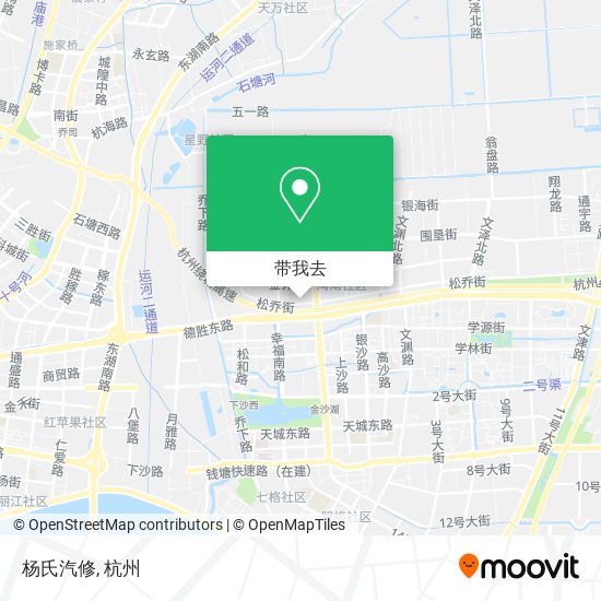 杨氏汽修地图