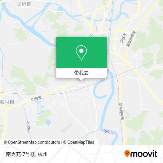 南秀苑-7号楼地图
