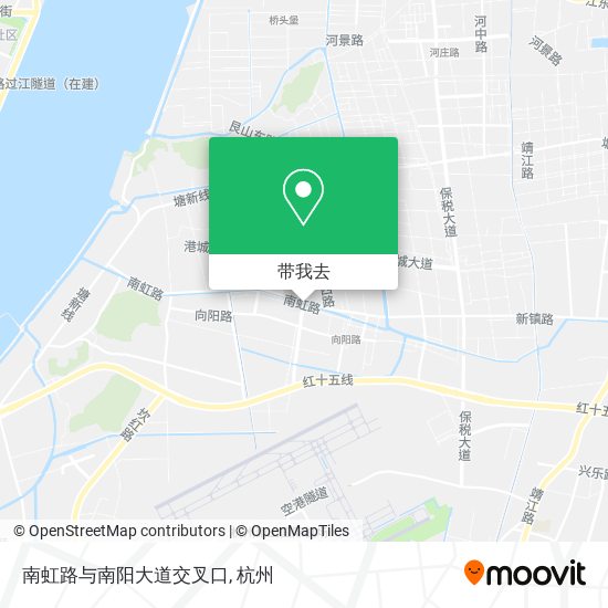 南虹路与南阳大道交叉口地图