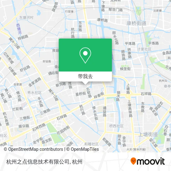 杭州之点信息技术有限公司地图