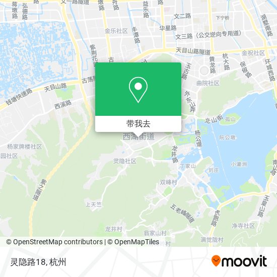 灵隐路18地图