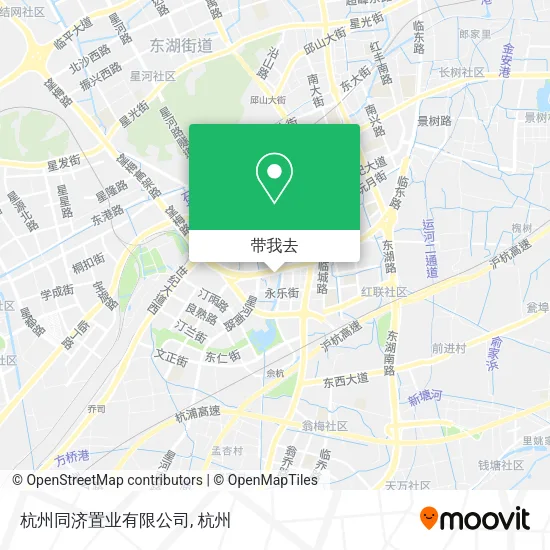杭州同济置业有限公司地图