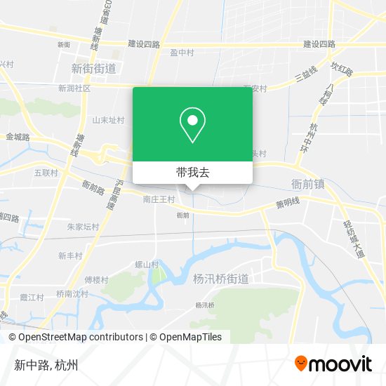 新中路地图