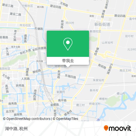 湖中路地图