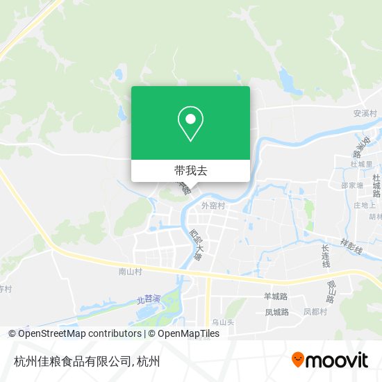 杭州佳粮食品有限公司地图