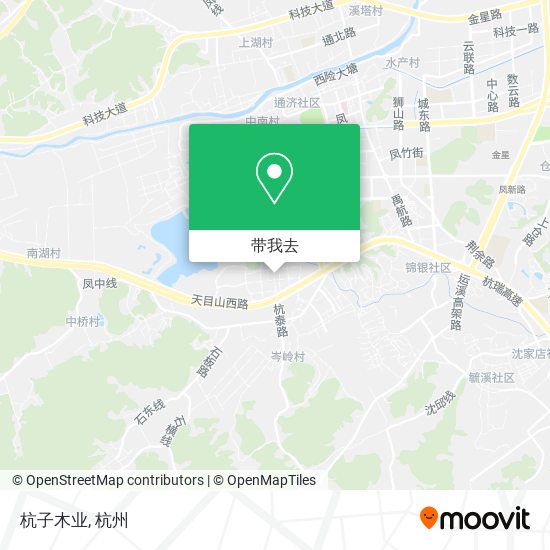 杭子木业地图