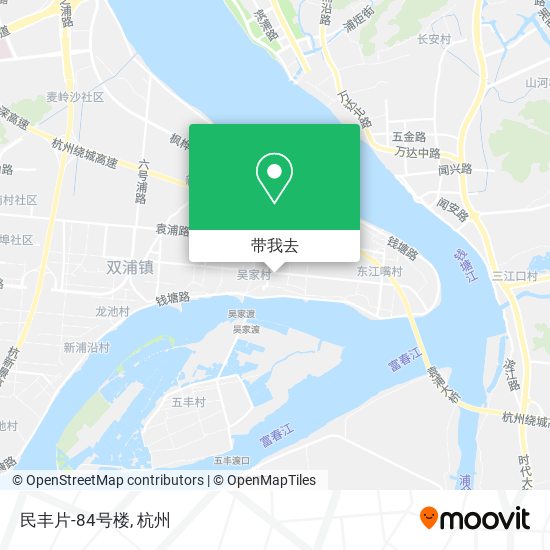 民丰片-84号楼地图