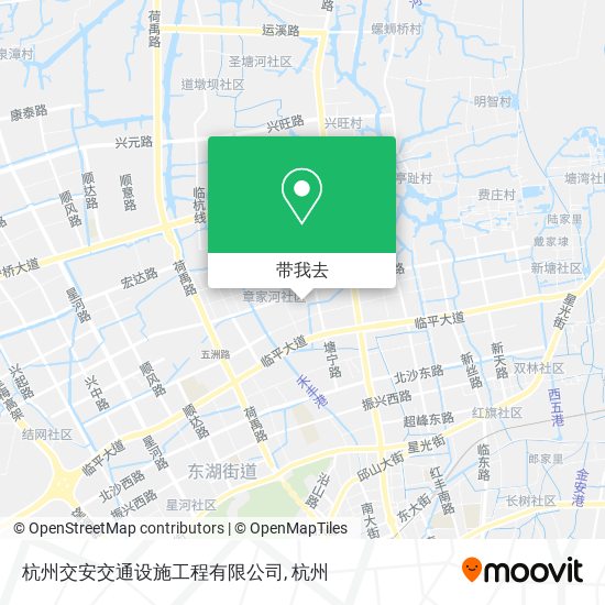 杭州交安交通设施工程有限公司地图