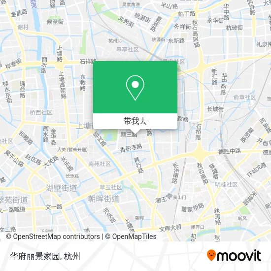 华府丽景家园地图