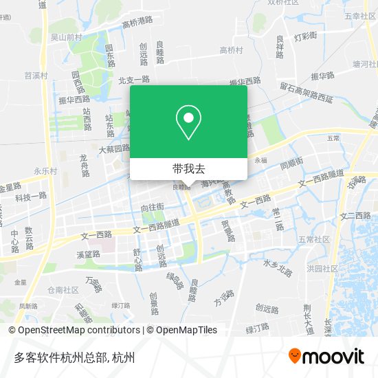 多客软件杭州总部地图
