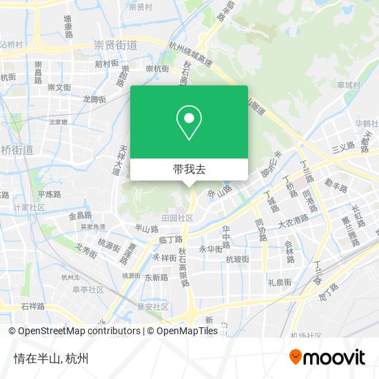情在半山地图