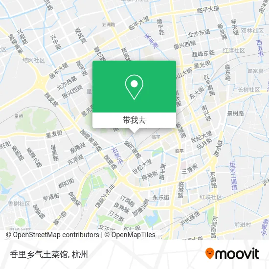 香里乡气土菜馆地图