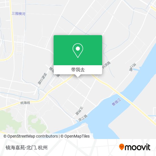 镜海嘉苑-北门地图