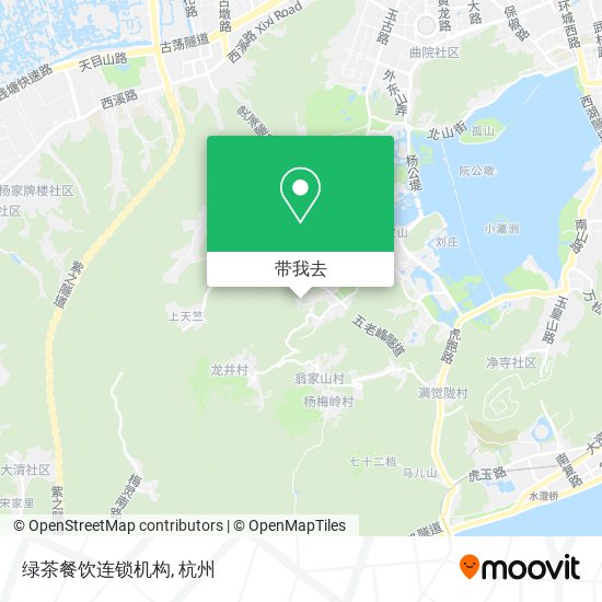 绿茶餐饮连锁机构地图