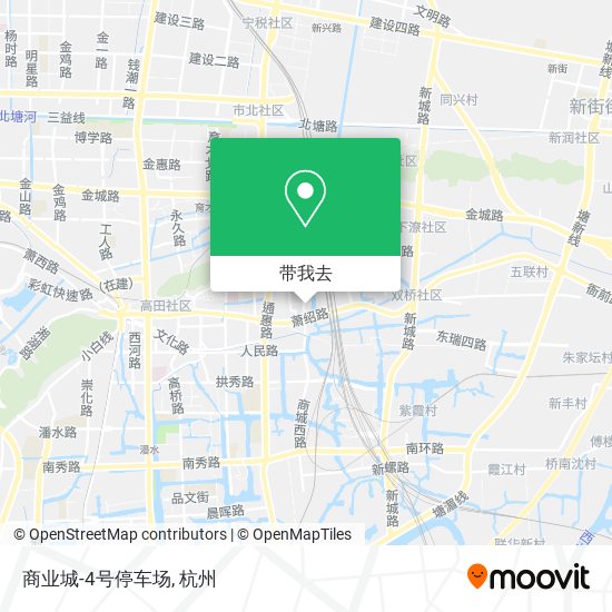 商业城-4号停车场地图