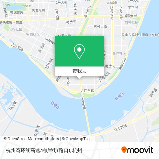 杭州湾环线高速/柳岸街(路口)地图