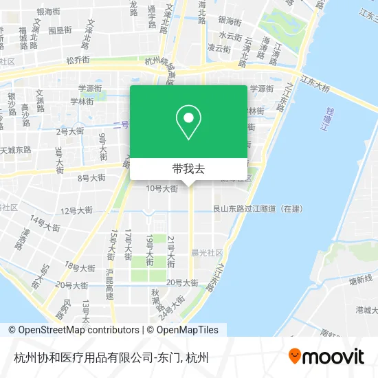 杭州协和医疗用品有限公司-东门地图