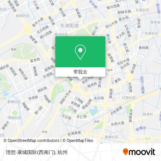 理想·康城国际(西南门)地图