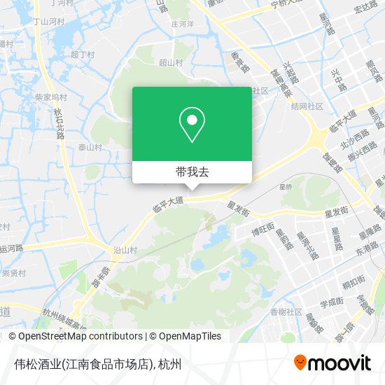 伟松酒业(江南食品市场店)地图