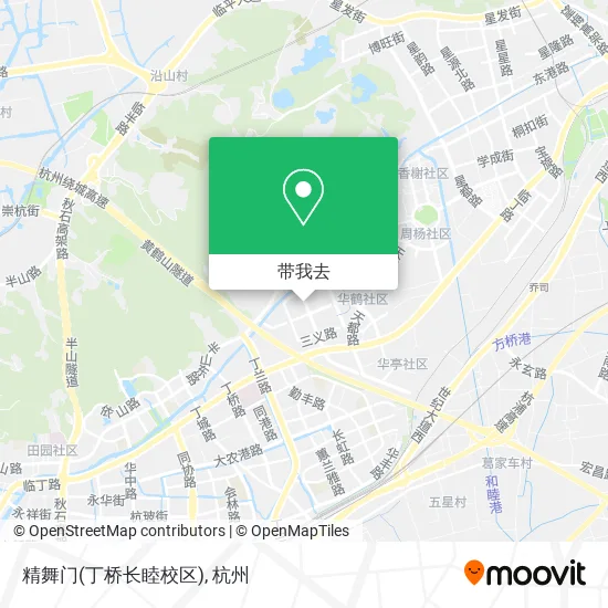 精舞门(丁桥长睦校区)地图