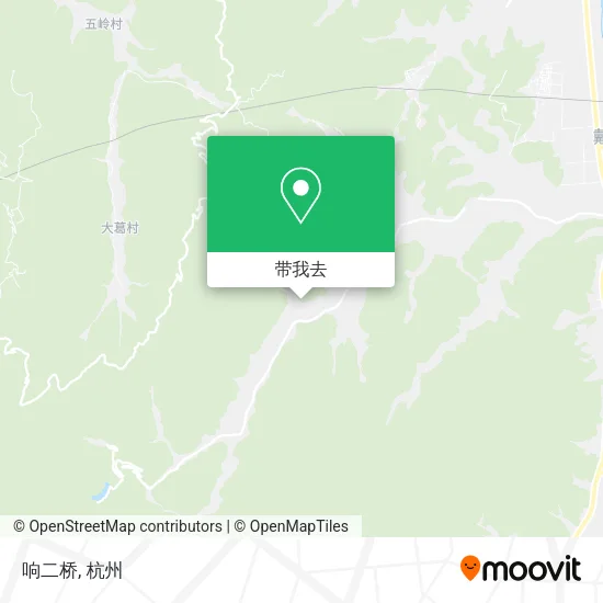 响二桥地图