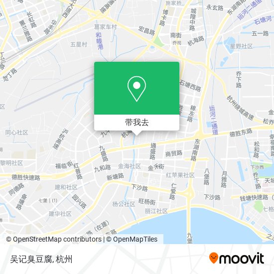 吴记臭豆腐地图
