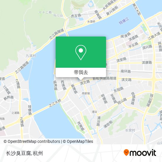 长沙臭豆腐地图