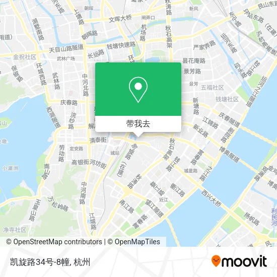 凯旋路34号-8幢地图